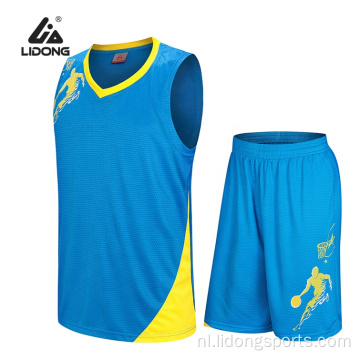 Custom Sublimated Quick Dry Basketball -uniformen